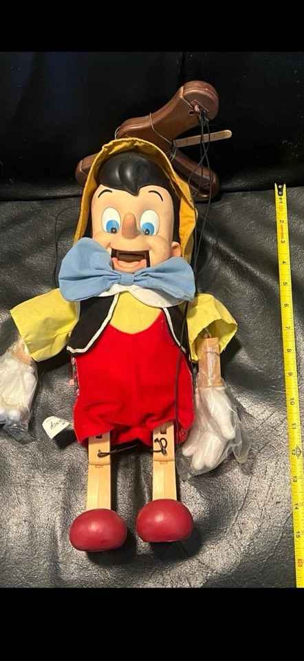 Títere de Pinocho de 1930 - ¡TODAVÍA FUNCIONA! Foto 4 de 4