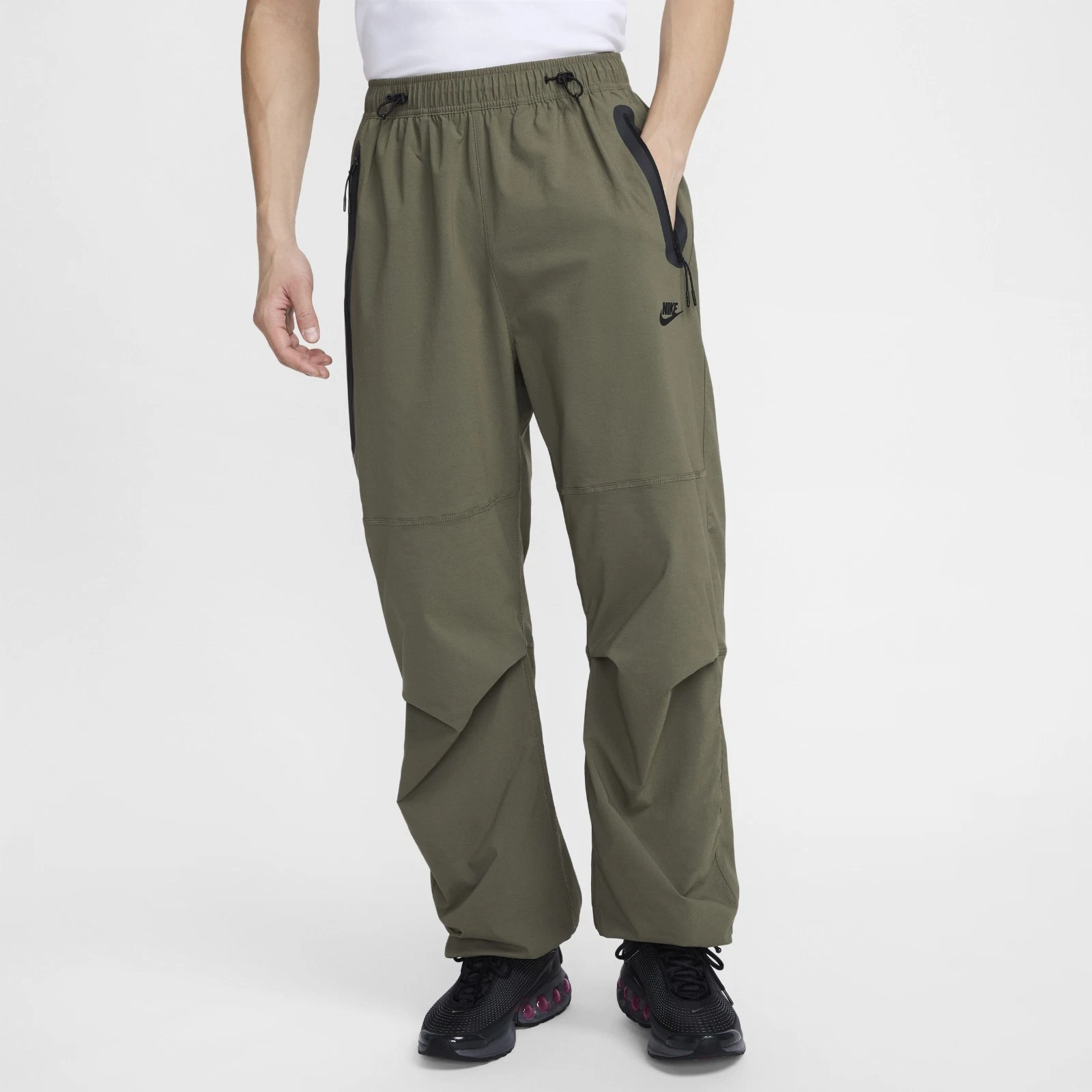 Nike Tech Woven Oversized Pants Olive Green Men’s HM7158-223