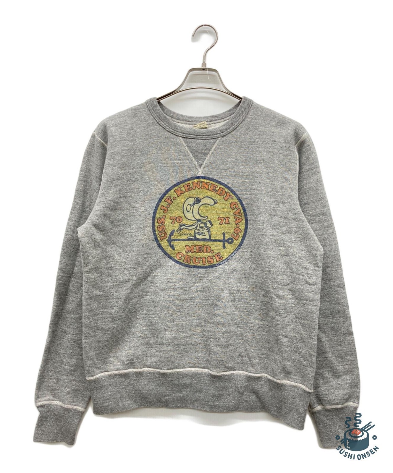 BUZZ RICKSON'S × PEANUTS printed sweatshirt Size:… - image 1