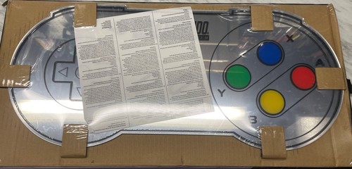 Super Nintendo SNES Controller Mirror By Paladone - 17.5”-15” Game Room Decor - Picture 3 of 3