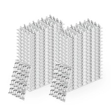 Truss Plates 2 X 4 Inch, 30Pcs Pronged Truss Mending Plate with Nail Teeth, Stee