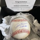 2026 Fanatics Under Wraps Autographed MLB Baseball Gunnar Henderson Orioles