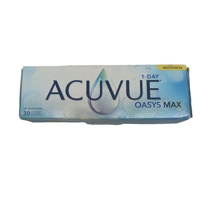 Tageslinsen Gleitsichtlinsen Kontaktlinsen Acuvue Oasys Max 1-Day Multifocal