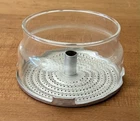 Vtg Pyrex Flameware 6 Cup Percolator Coffee Pot Basket & Bottom Strainer PARTS