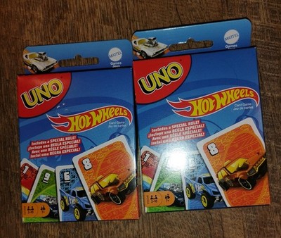 SALE   Uno Hot Wheels Card Game - New Sealed 2 Pack