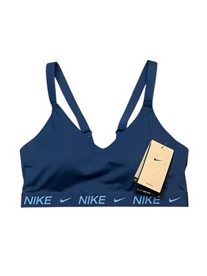 Nike Women's Medium Indy Light Support Padded Adjustable Sports Armory Navy NWT