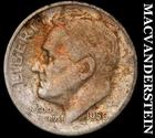 1950-S Silver Roosevelt Dime - Scarce  Better Date  Color  No Reserve  #i738