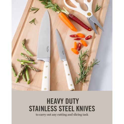 16 Piece Lockton High Carbon Stainless Steel Cutlery Kitchen Knife Block Set ... - Picture 4 of 6