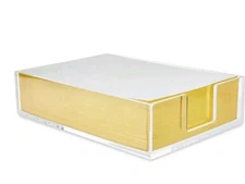 Pen+Gear Acrylic Notepad Set, 6.3 in x 4.4 in x 1.5 in, 300 Sheets