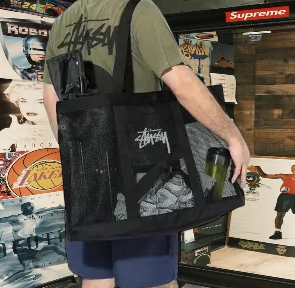 Stussy Tote Bags for Men for sale - eBay