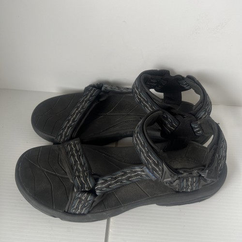Teva Sandalias Deportivas Zapatos Para Hombre Talla 13 Negro Azul Senderismo Sendero Aire Libre 1001473 - Imagen 2 de 5