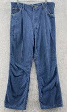 Vintage Wrangler Jeans Mens Sz 36x34 70s USA Medium Wash Boot Cut Western