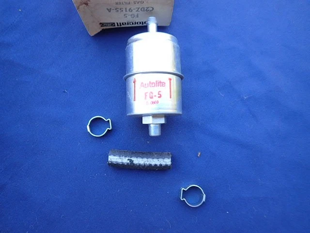 Ford 1960-62, filtro de combustible Mercury para 6 cilindros (144, 170 cid), ¡nuevo en stock! C2DZ-9155 Foto 2 de 4