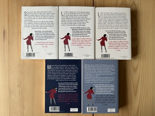 M. C. Beaton * Agatha Raisin * Lot de 5 Titres / Volumes * Albin Michel 2020 - Foto 2 di 3