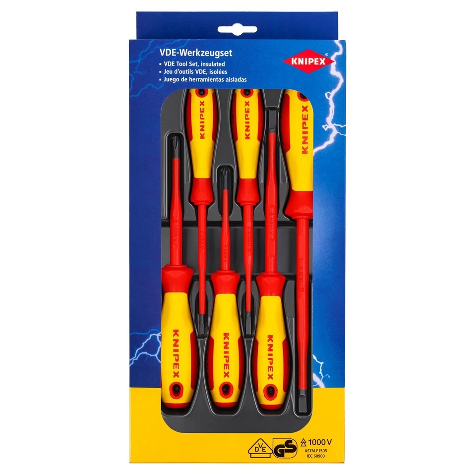 Knipex 00 20 12 V02 VDE Schraubendreher-Set S/PH
