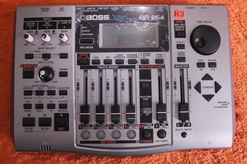 USED BOSS BR - 864 Digital Recording Studio Multi Track Recorder U133 180702 - Picture 1 of 12