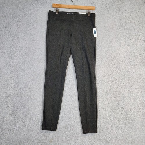 Old Navy Pants Women's Medium Heather Gray Extra High-Waisted Stevie Skinny NWT