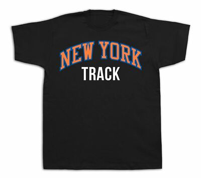 New York Track team Champion athletic star apparel  t shirt casual best tee