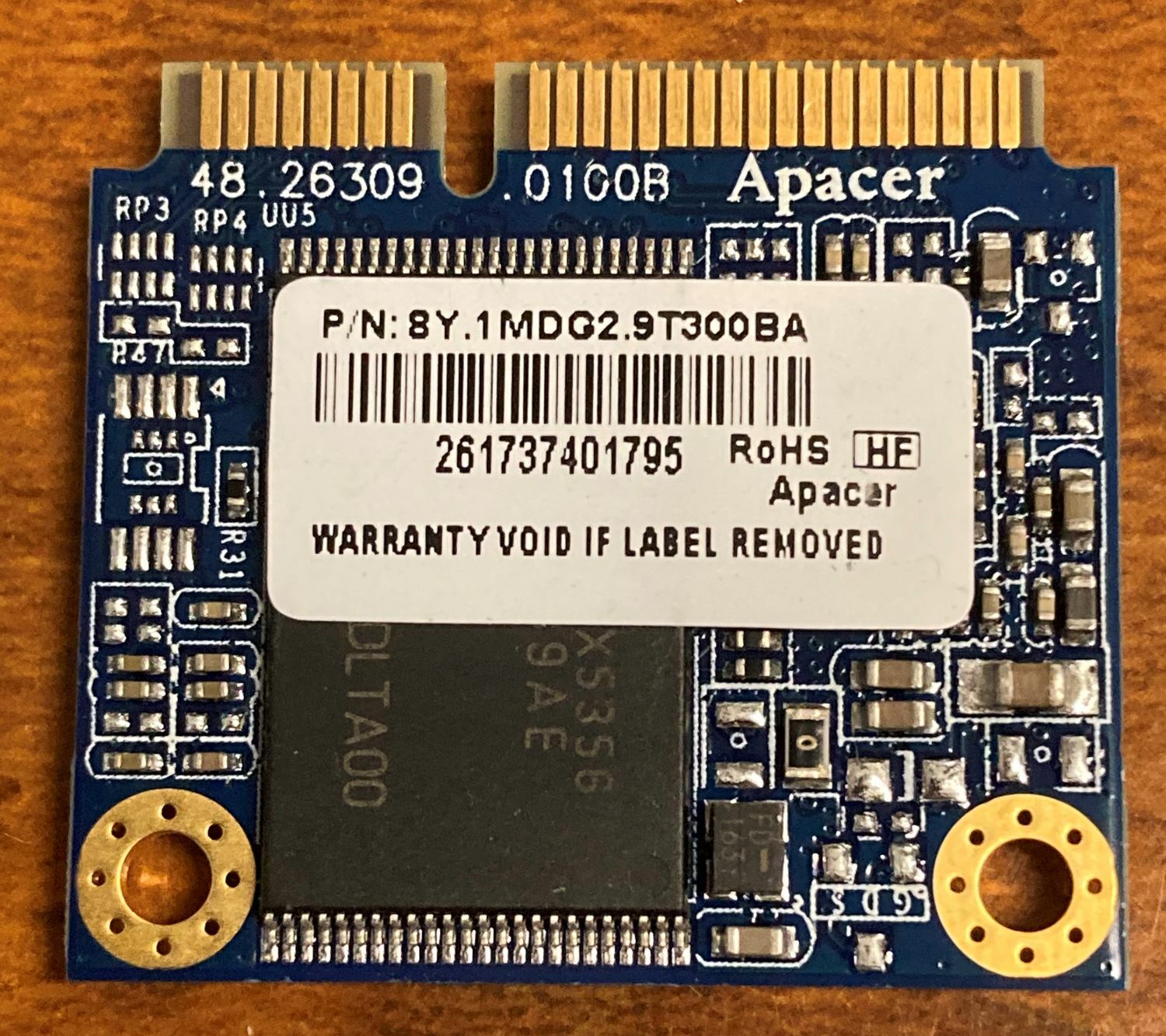 Apacer 16GB MLC SATA Module 1.8 in SSD (Solid State Drive) USED