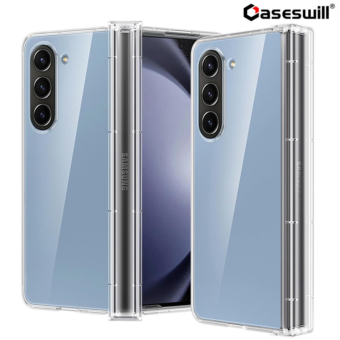 For Samsung Galaxy Z TirFold Fold 7 6 5 4 Case 3in1 Full Body
