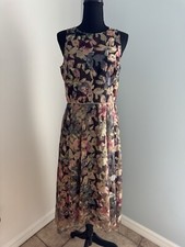 Elegant Alex Marie Dress Formal Gown Floral Wedding Women Size 6
