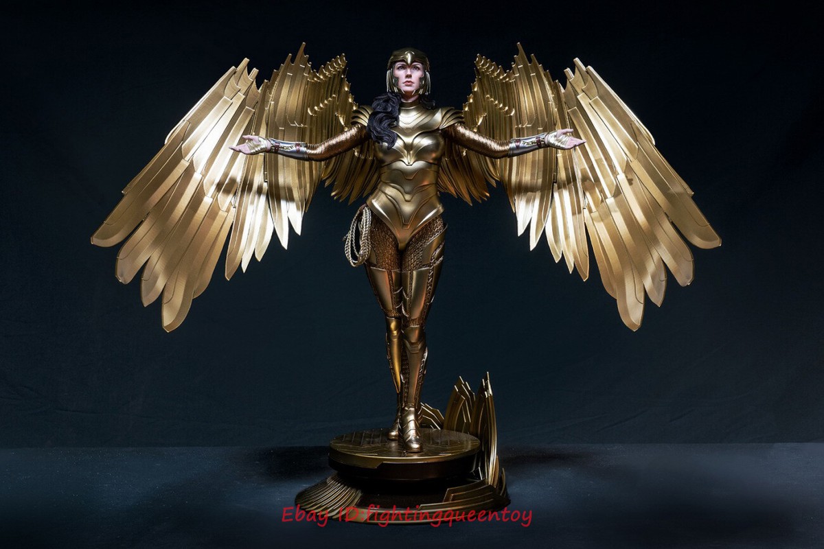 Queen Studios WW84 WONDER WOMAN Golden Armor EX Ver. 1/4 Statue