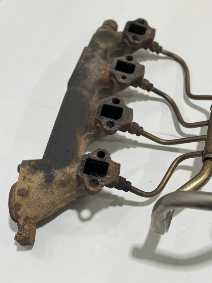 Ford F150 F250 F350 1988-1992 paso colector de escape derecho emisión 302/351 5,8 L Foto 2 de 4