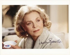 Lauren Bacall Signed 8x10 Photo Autograph Auto PSA/DNA Z11721
