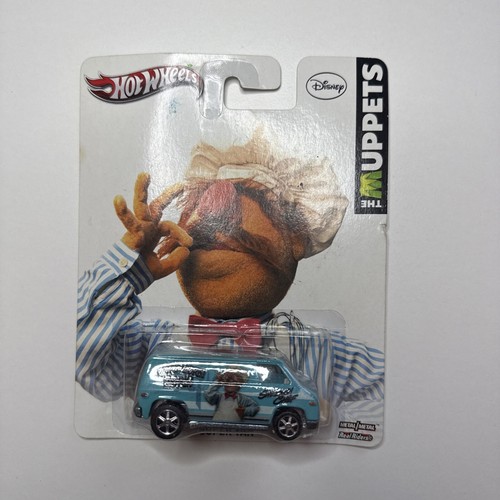 2013 Mattel Hot Wheels Disney The Muppets Swedish Chef Super Van Real Riders
