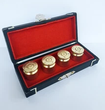 Volume and Tone Guitar Knobs Made of Recycled 50 BMC Caliber Brass