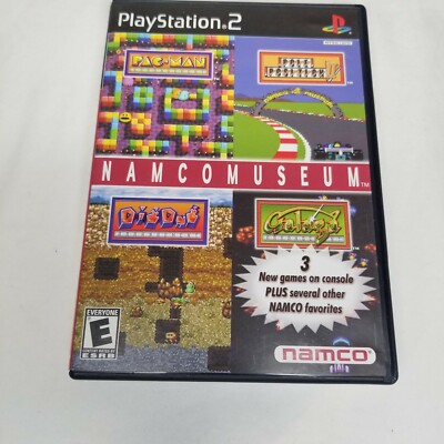 Namco Museum Sony PlayStation 2 PS2 Video Game Complete With Manual