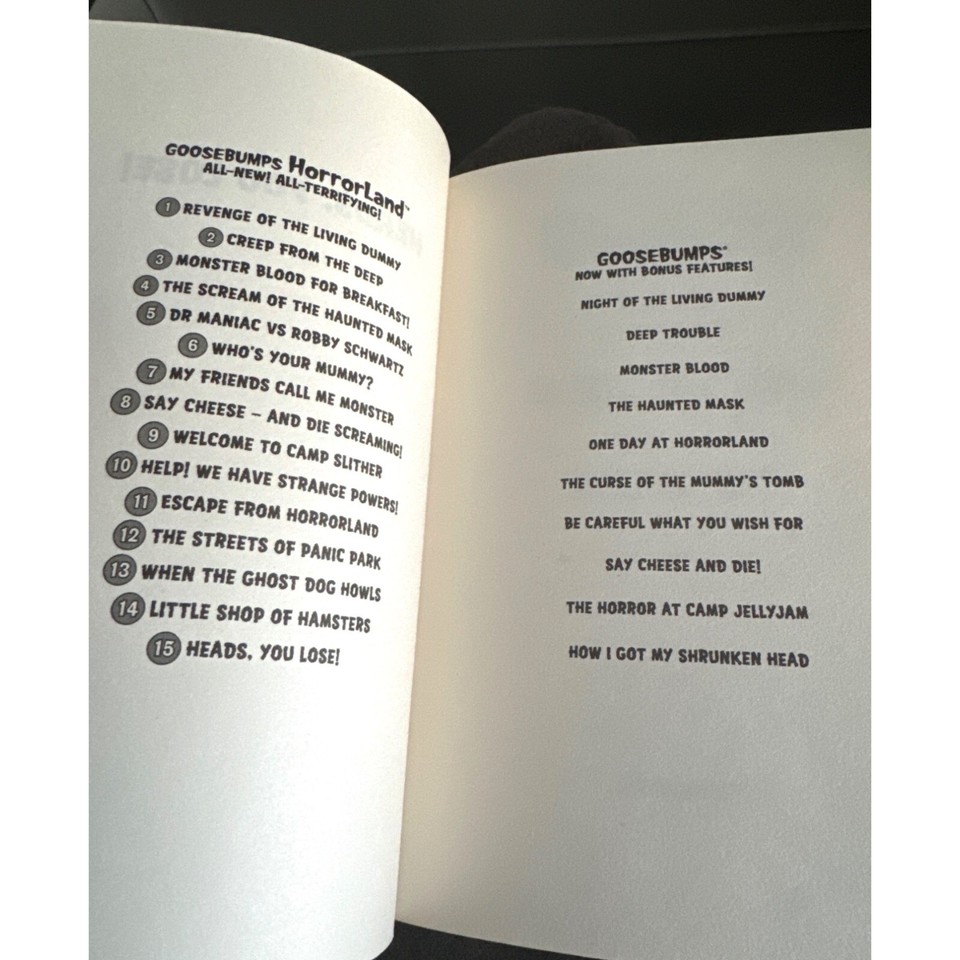 Heads, You Lose (Goosebumps Horrorland) By R.L. Stine 9781407116365 eBay