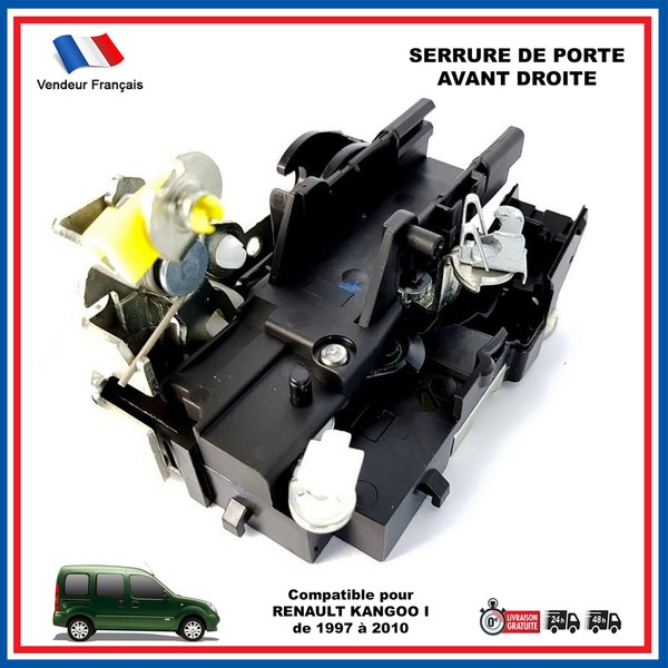 TüRschloss Beifahrerseite Ohne Motor FüR Renault Kangoo KC0/1 FC0/1 7701046800-image