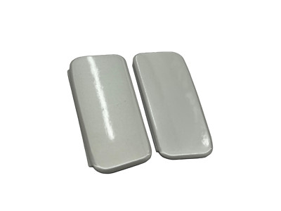 FREE SHIP - YAMAHA R6 Passenger Peg Block off covers, 08-16 White