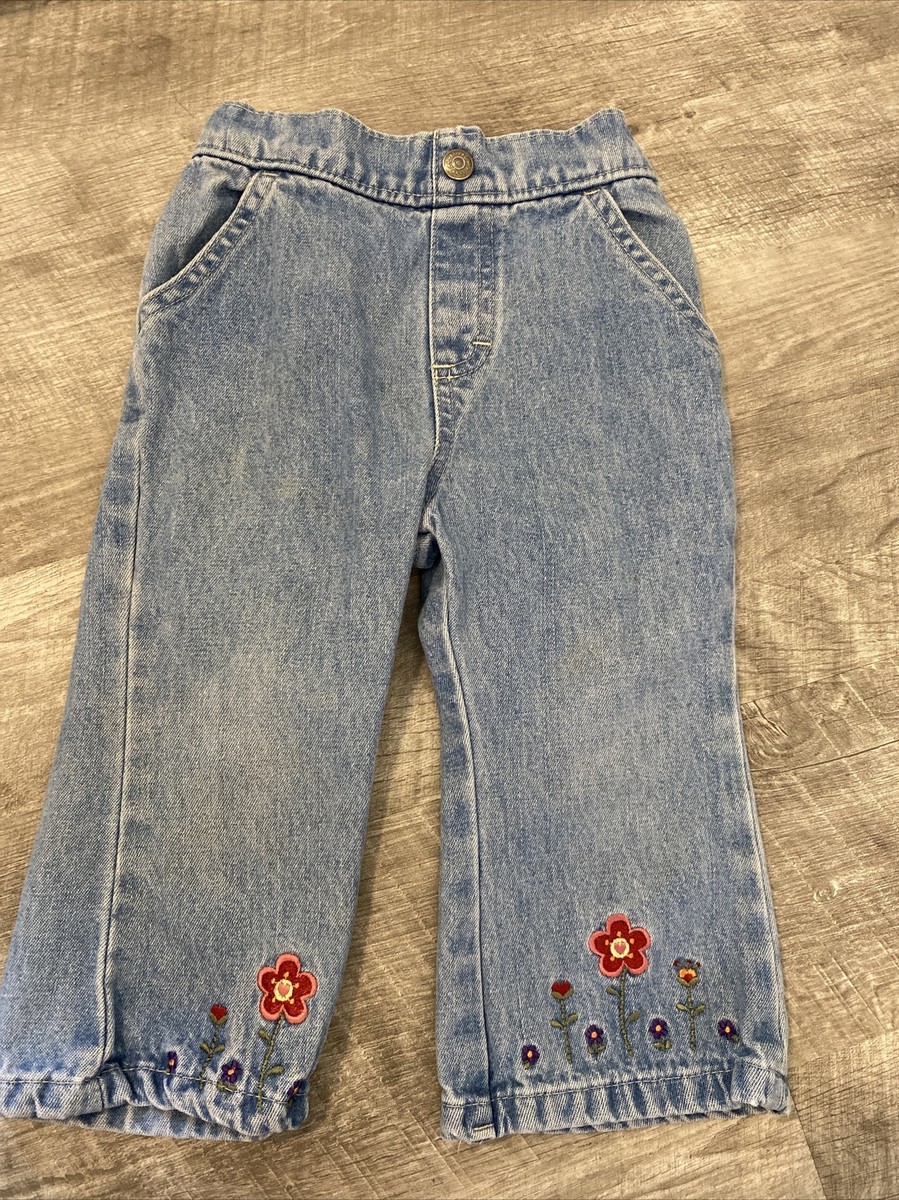flower購入♡ヴィンテージキッズLEVISGジャン Vintage Lee Light Wash Jeans Kids Toddler Size 18 Month