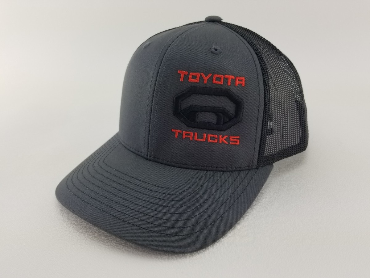 Retro Toyota Embroidered Richardson 112 Curved Bill Hat Trucker Tundra Tacoma Toyota Tacoma Embroider Trucker Hat Richardson 112 | eBay main image 2