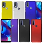 For Motorola Moto G Pure 2021 Smooth Matte Rubberized hard case back cover
