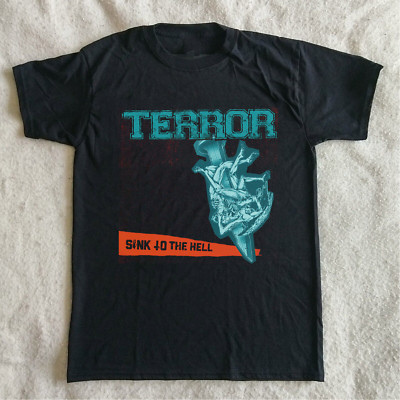 Terror band Sink to The Hell T Shirt Full Size S-5XL