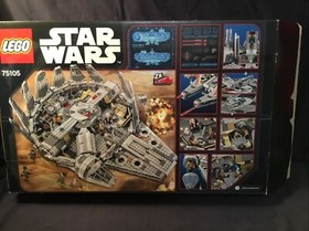 LEGO Star Wars: Millennium Falcon (75105) 99% Complete Box Instructions Figures