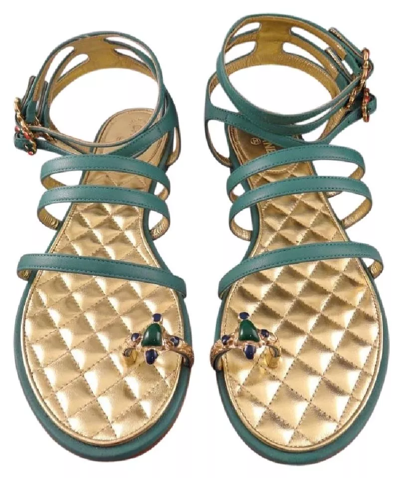 saks chanel sandals