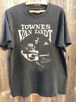Townes Van Zandt Shirt, Townes Van Zandt Charcoal T-shirt S-5XL HA5188