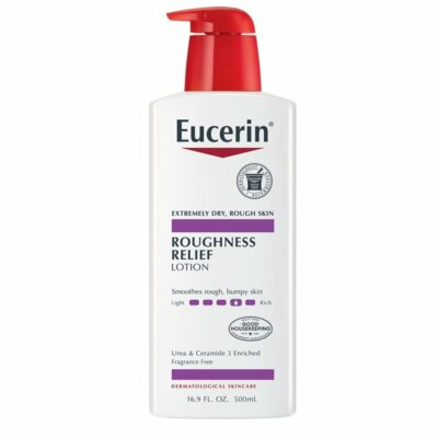 Eucerin Roughness Relief Body Lotion, 16.9 Fl Oz Pump Bottle..