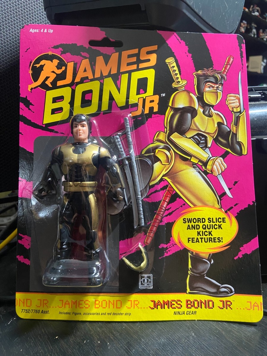 1991 James Bond JR. in Ninja Gear Figure Hasbro JC | eBay