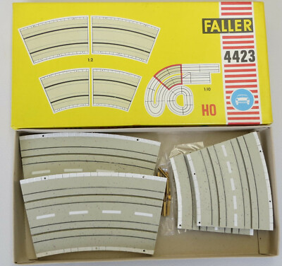 Faller AMS 4423  --  2 x 22 Grad + 2 x 23 Grad in OVP  (EPS12)