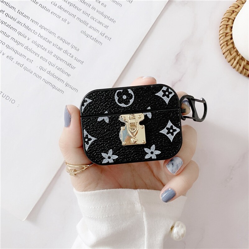 For Airpods Pro 3 2 4th generation Retro Leather Shockproof