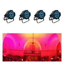 4pcs/pack 18x18W Led Zoom par Light RGBWA UV 6in1 LED par 64 stage light