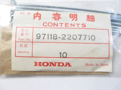 HONDA 74 75 MR50A MR50K1 ELSINORE NOS OEM 12X118.5 REAR SPOKE B