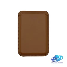 MagSafe Magnetic Phone Wallet Card Slot Holder iPhone 15 Pro Max 14 13 12 Brown