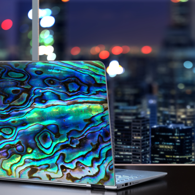 Pearl Shell Laptop Skns Abalone Aufkleber Aufkleber Vollständge