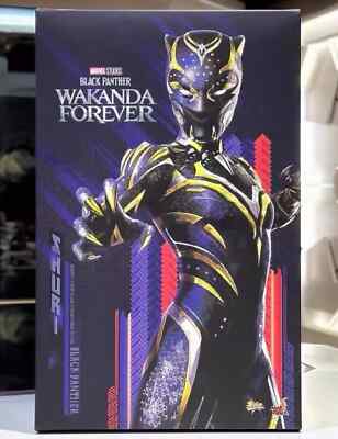 IN STOCK New Hot Toys MMS675 WAKANDA FOREVER 1/6 BLACK IN STOCK New Hot Toys MMS675 WAKANDA FOREVER 1/6 BLACK